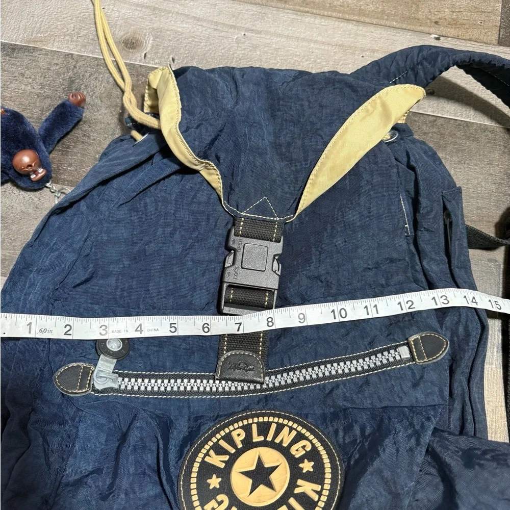 Kipling blue backpack